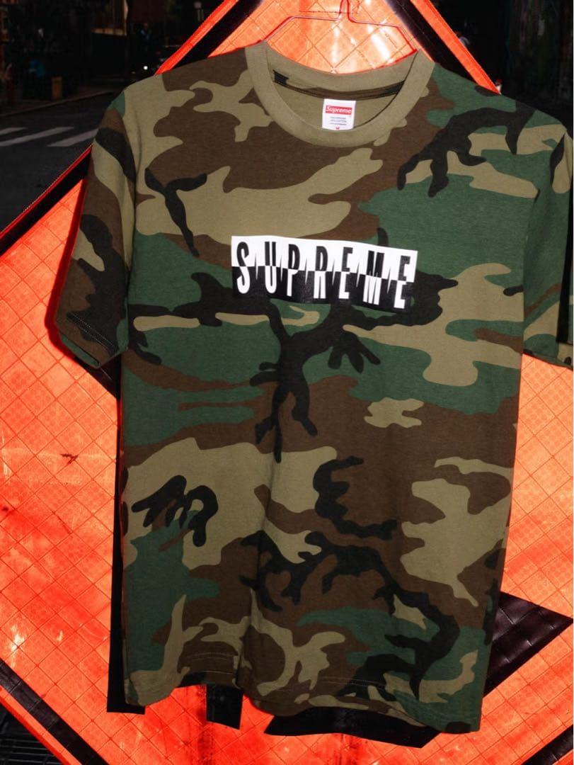 トップス Supreme Split Tee \"Black\" L