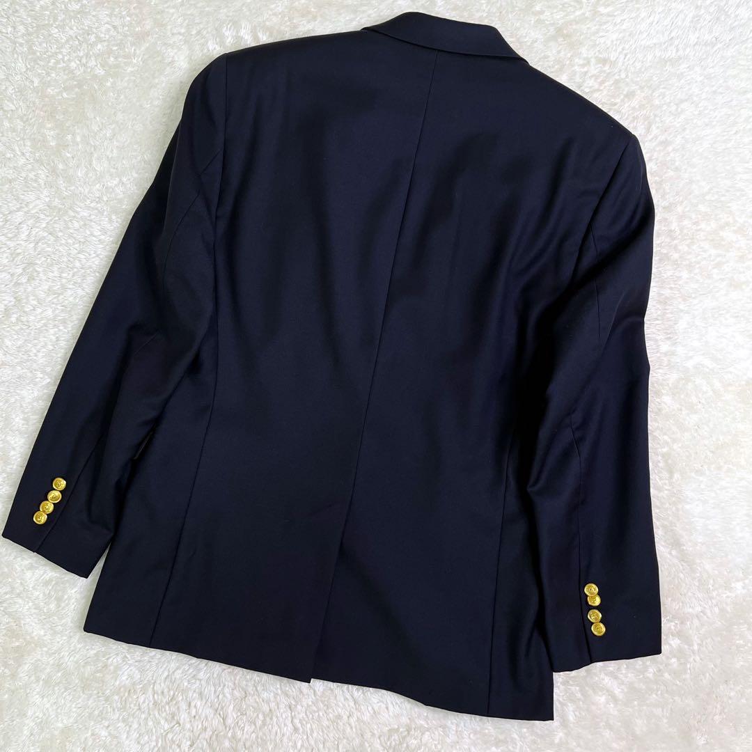 LAUREN RALPH LAUREN金ボタン紺ブレザー38S(L相当)