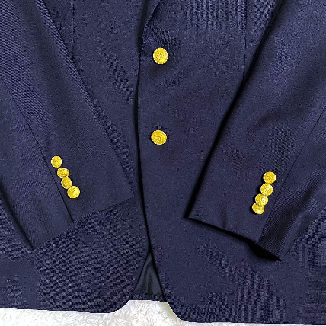LAUREN RALPH LAUREN金ボタン紺ブレザー38S(L相当)