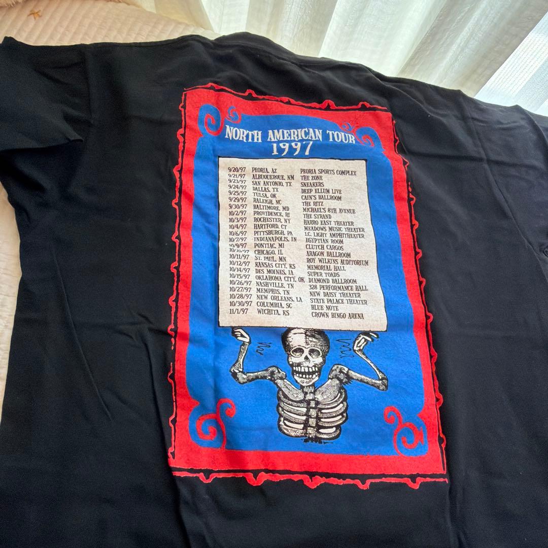 90s THE OFFSPRING メキシカンスカル プリント Tシャツ