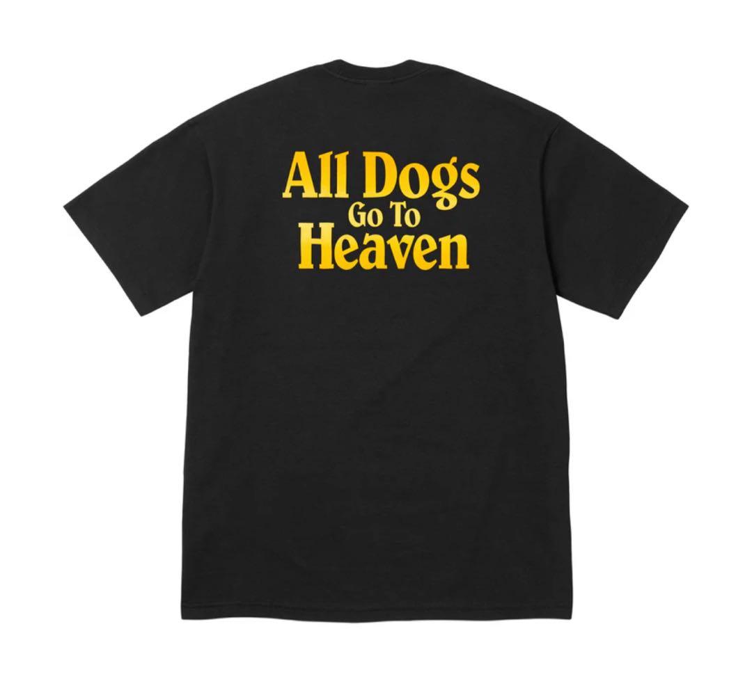トップス Supreme All Dogs Go To Heaven Tee Black