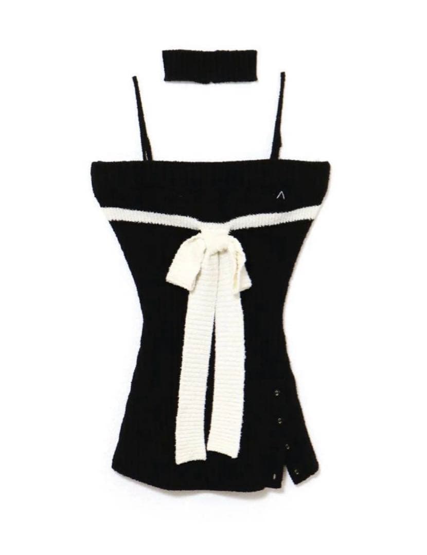 andmary ♡ Candice ribbon bare tops