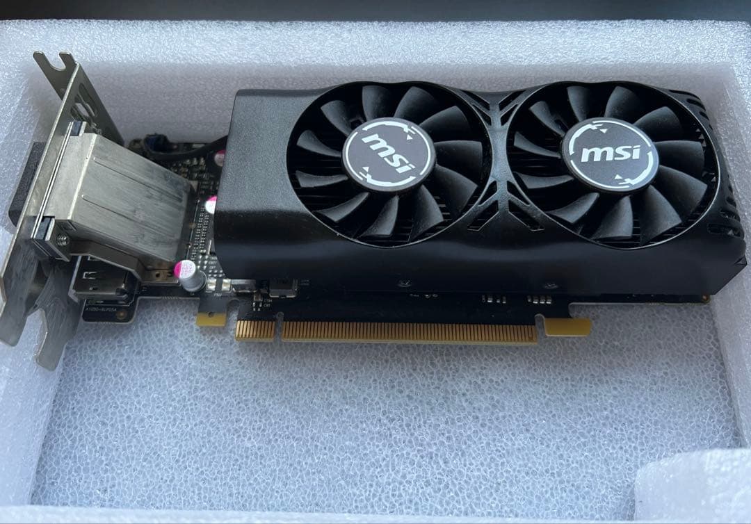 MSI GeForce GTX 1050 Ti 4GT LP グラフィックボード