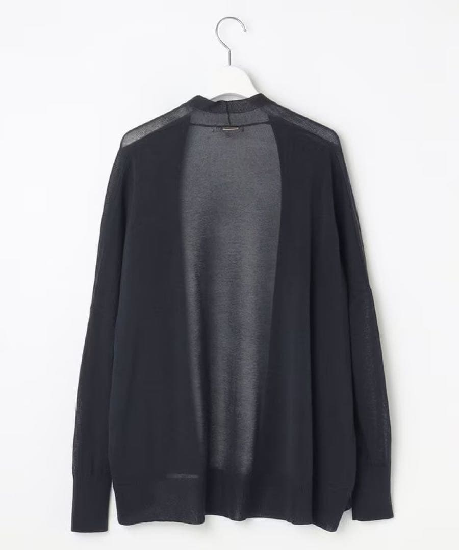 【自由区】洗えるシアーカーディガン　¥17,930