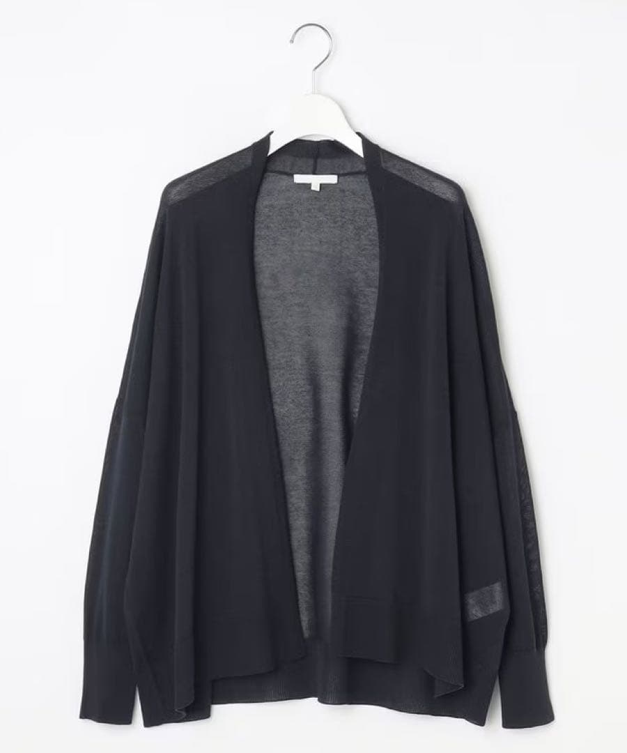 【自由区】洗えるシアーカーディガン　¥17,930