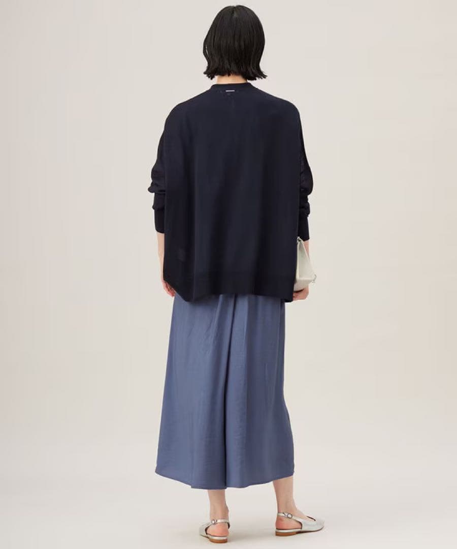 【自由区】洗えるシアーカーディガン　¥17,930