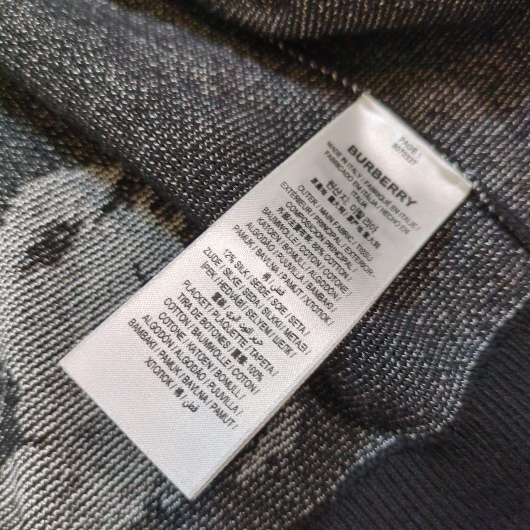 美品　BURBERRY　カーディガン　レディースSサイズ　ブラック