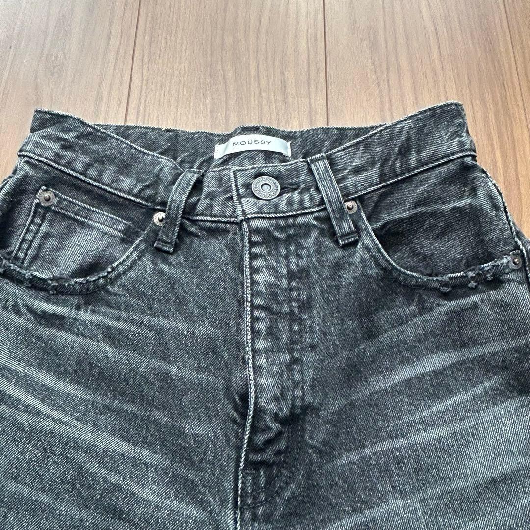 MOUSSY マウジー　MVS FLARE BLACK 25