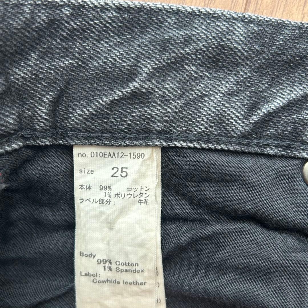 MOUSSY マウジー　MVS FLARE BLACK 25