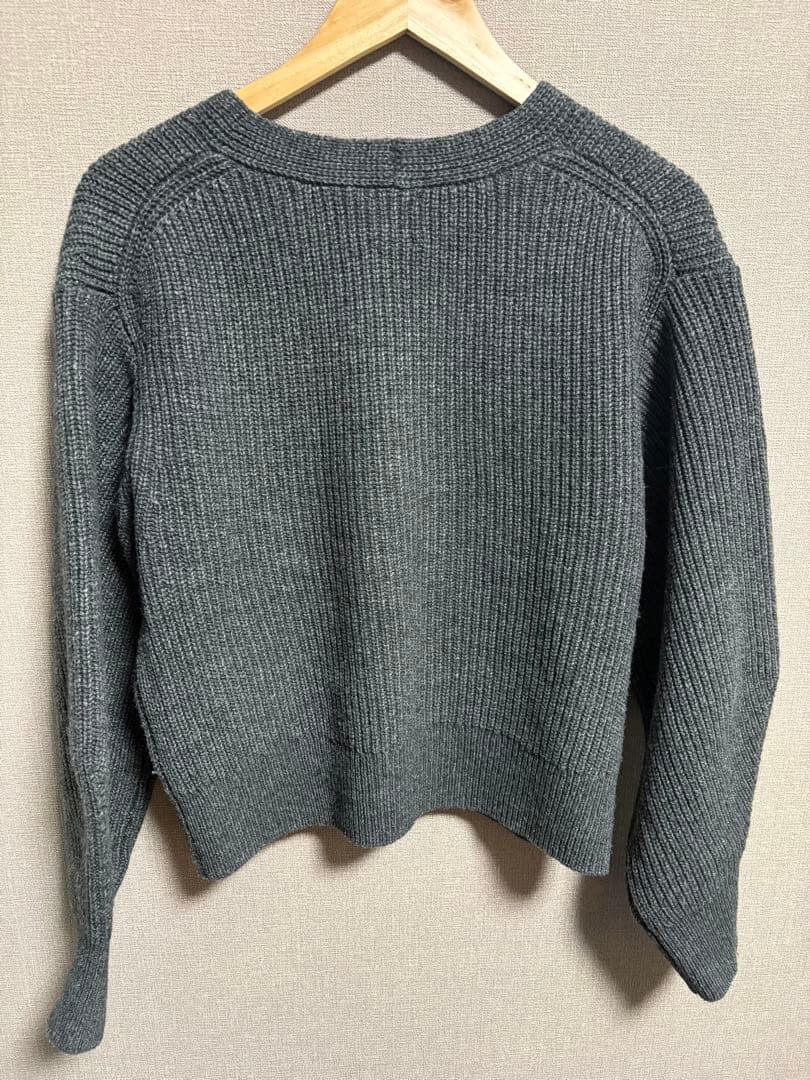 【2024】Spick & Span パール畦ニット カーディガン　スピック