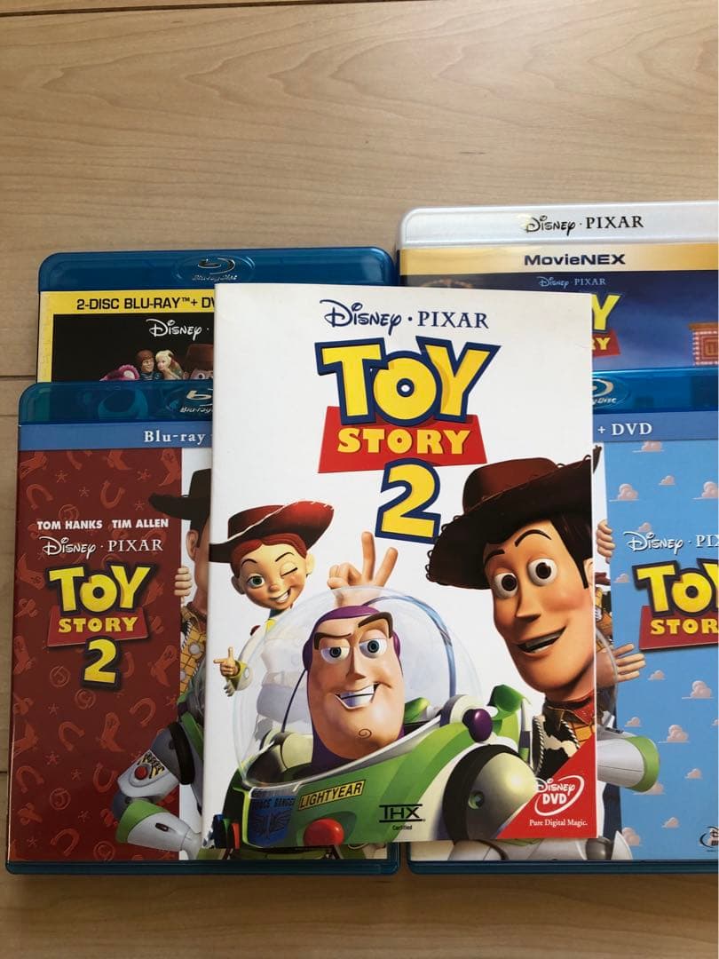 トイストーリー1〜4 DVD Blu-ray セット
