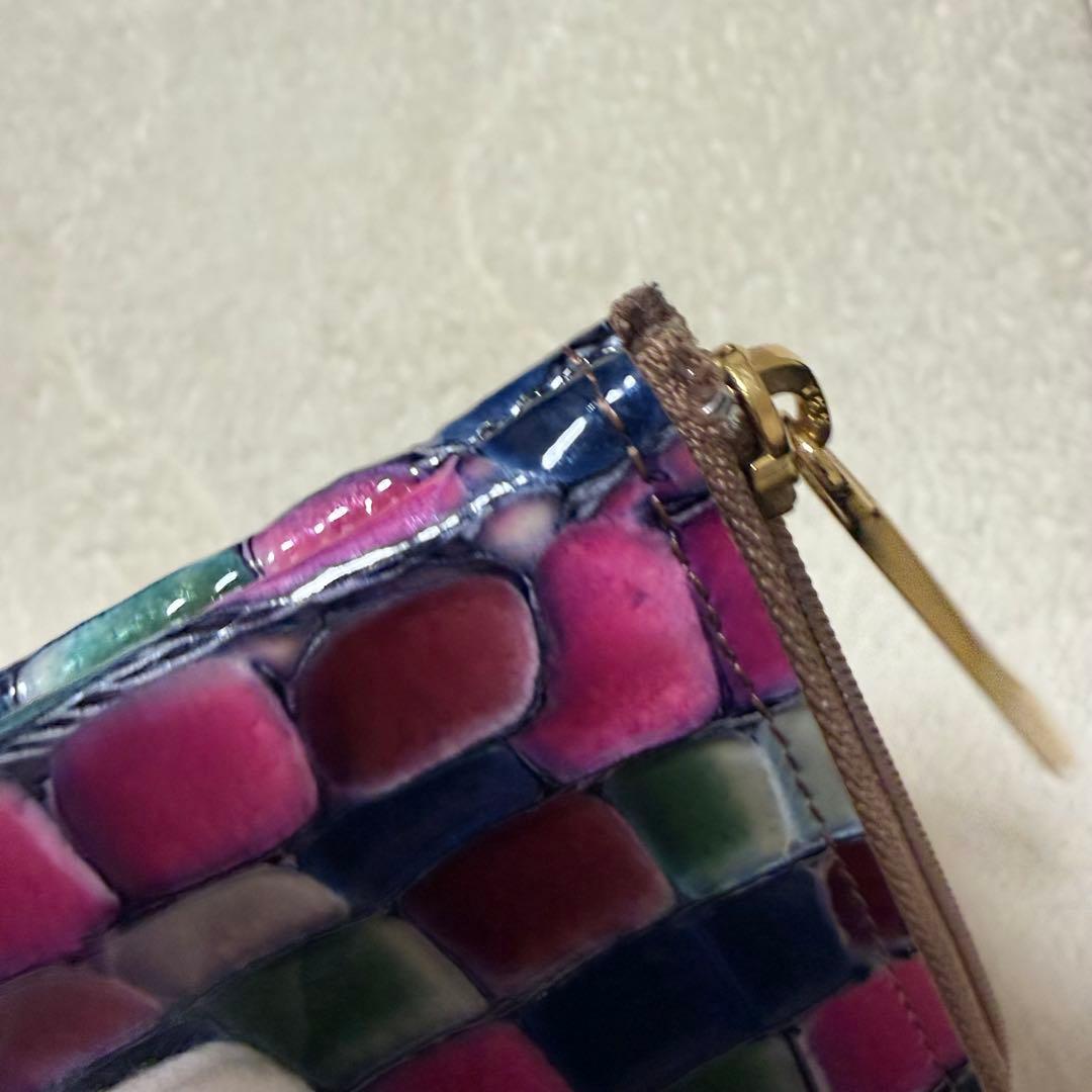 MJU♪未使用 ATAO リモヴィトロ ハーフ 財布 シャトルブルー