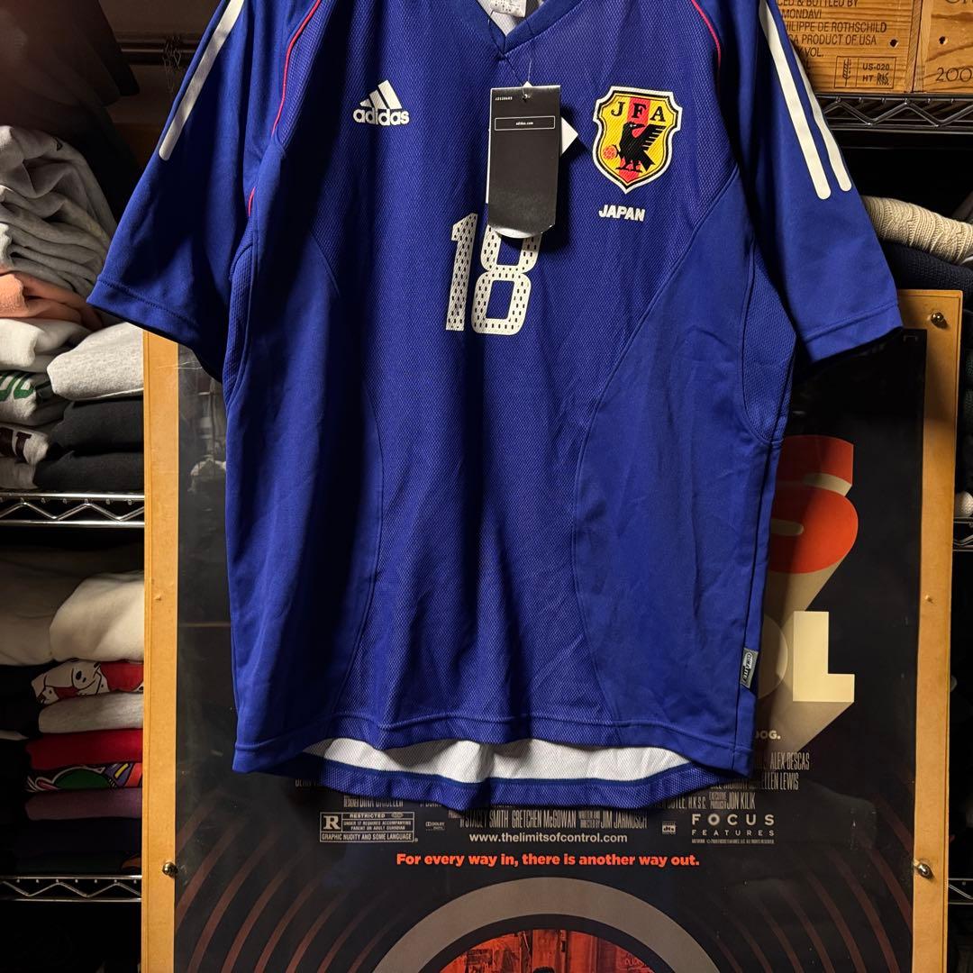 2002年 サッカー日本代表 日韓戦 小野伸二 18 レプリカユニフォーム