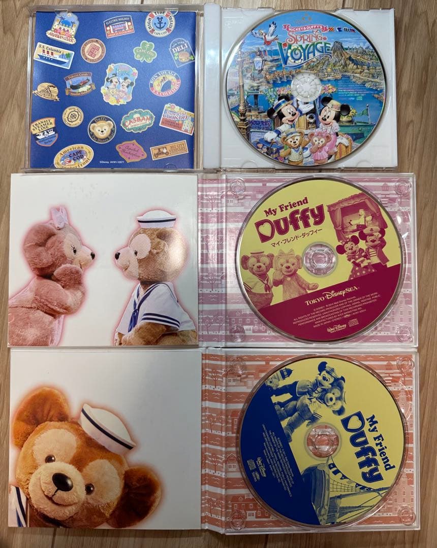 ディズニーシー　ダッフィー　CD 3点セット