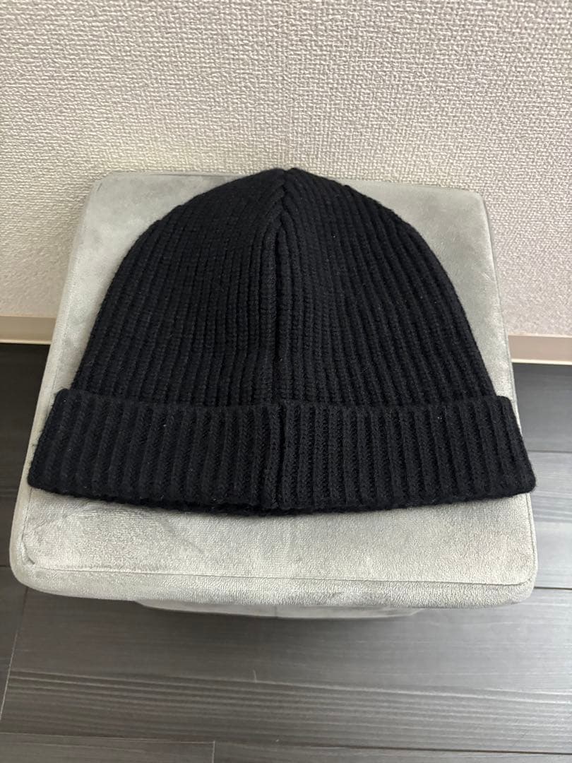 CELINE 黒 ニット帽　ビーニー　正規品　美品