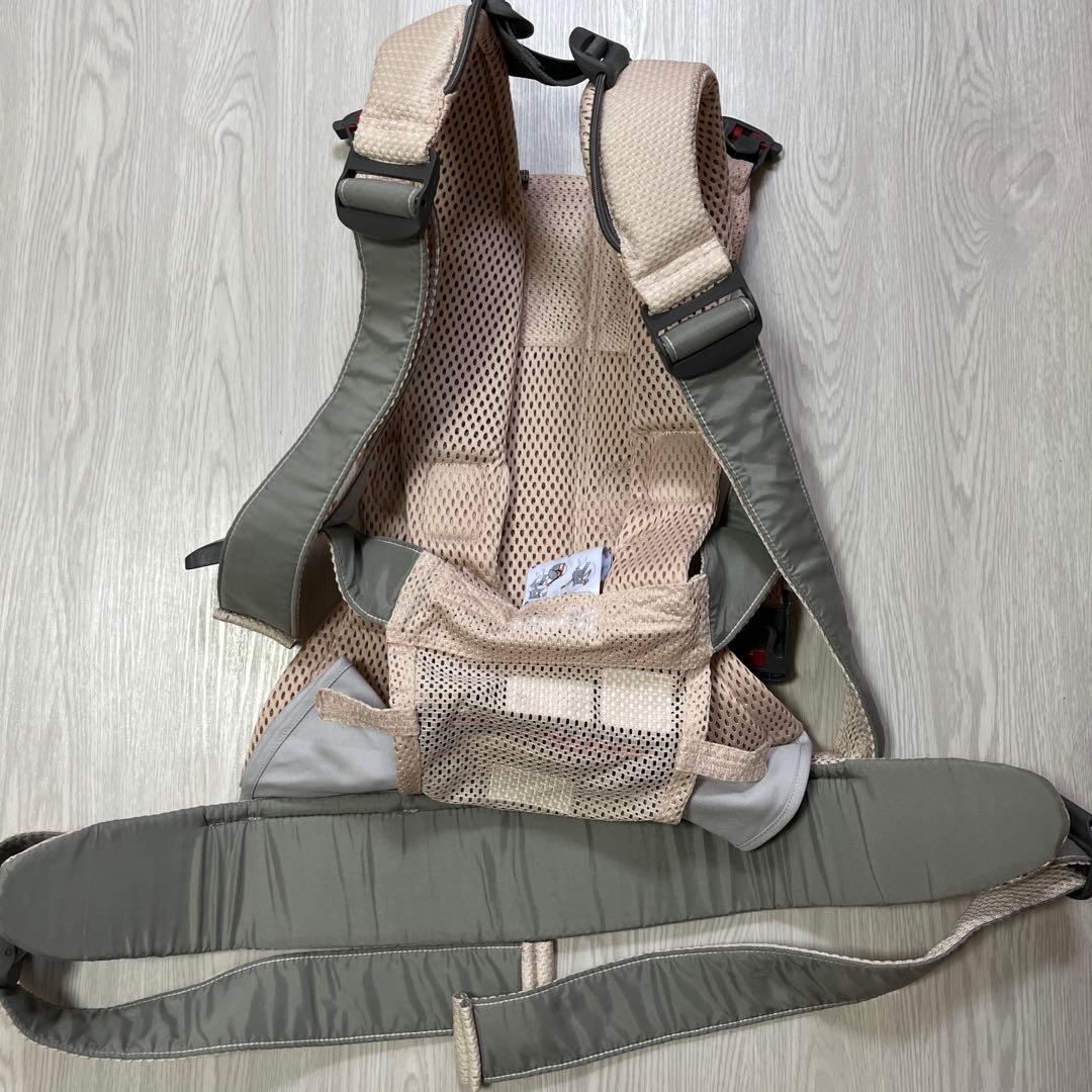 BabyBjörn 抱っこ紐 ベージュ メッシュ