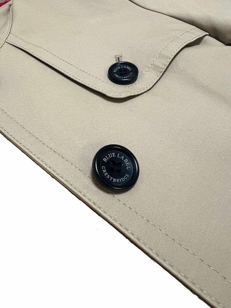 【定価8万円】トレンチコート ブルーレーベルクレストブリッジ