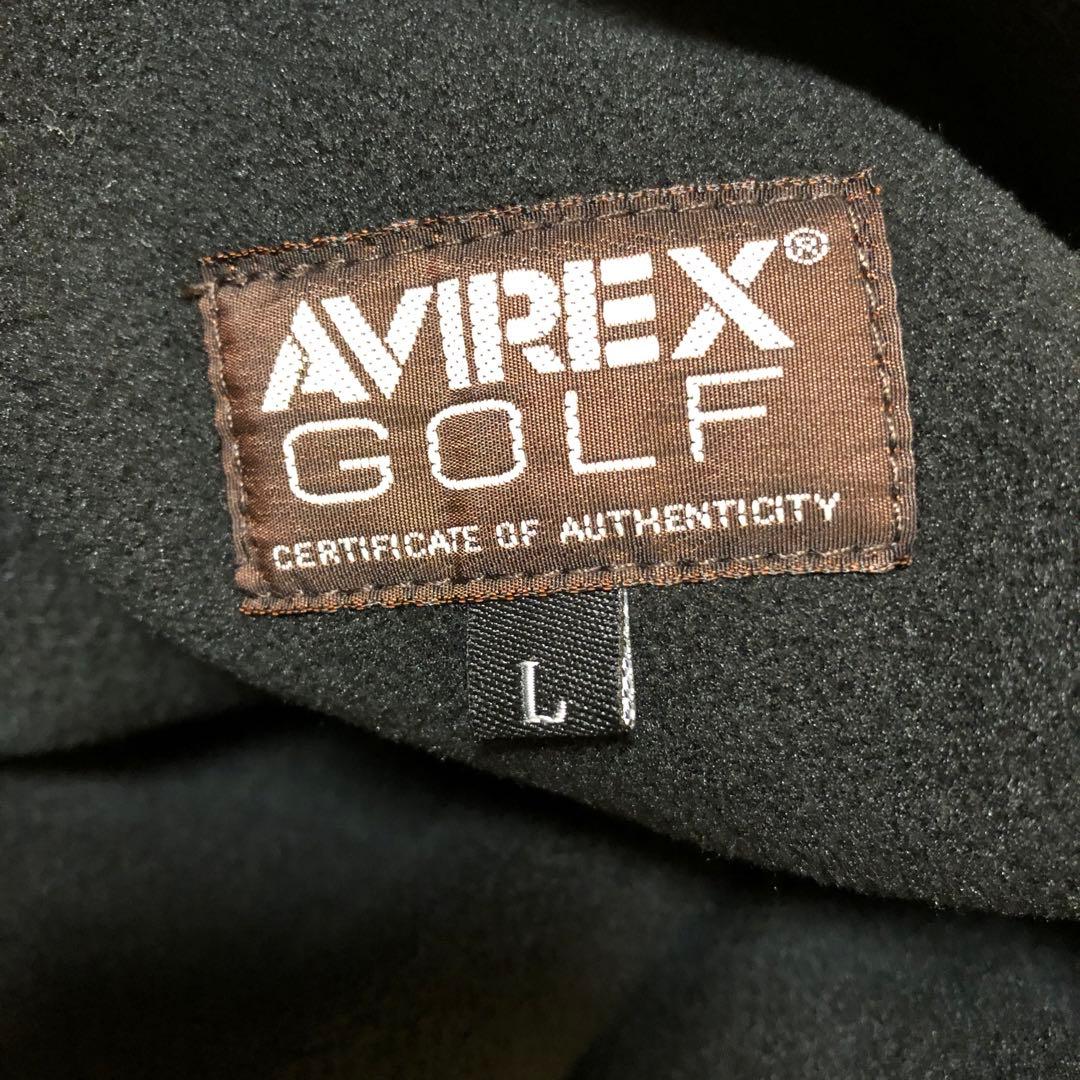 た96●AVIREX ゴルフパンツ カモフラージュ ブラック未使用メンズ