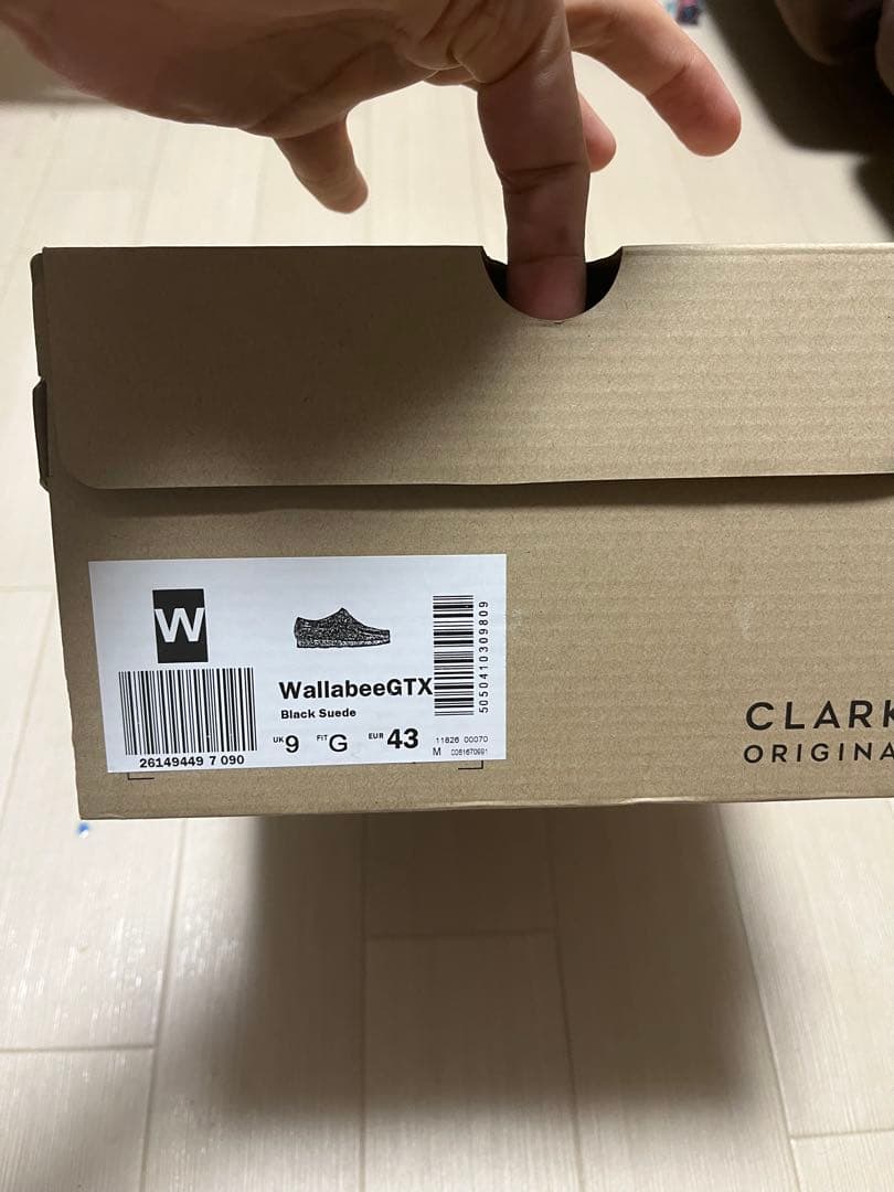 CLARKS ORIGINALSクラークスWallabeeGTXUK9.0