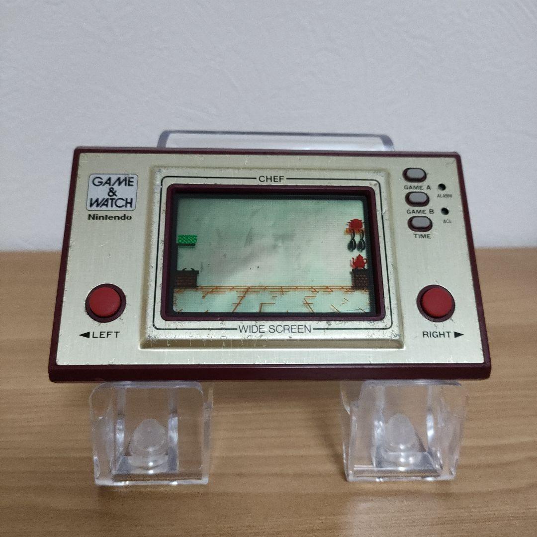 ゲーム＆ウォッチ　シェフ　任天堂　ニンテンドー　メンテナンス済み