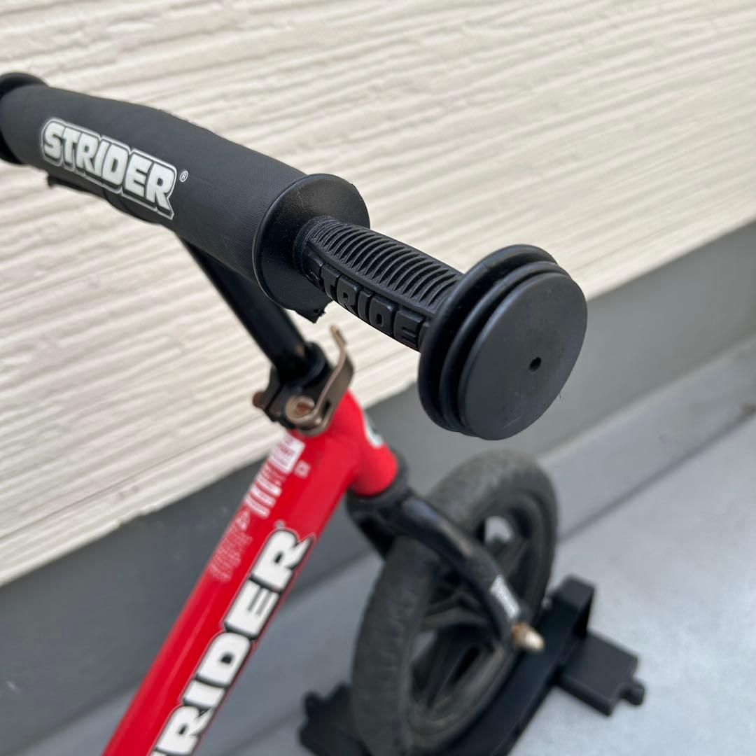 STRIDER バランスバイク 赤 3点セット