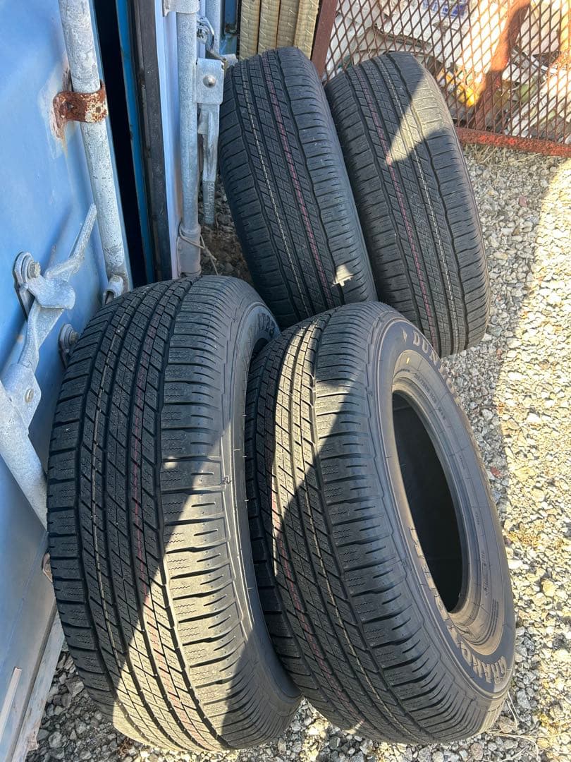 新車外し265/70R16 25年41週ダンロップAT23ランクル70 4本