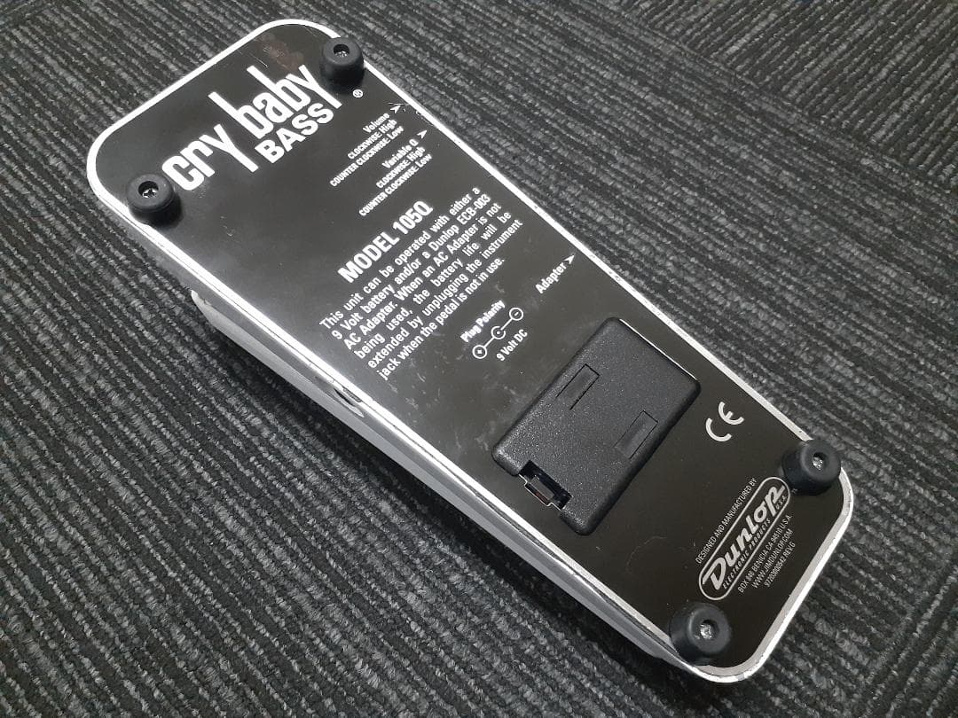 JIM DUNLOP 105Q CRYBABY BASS用ワウ クライベイビー