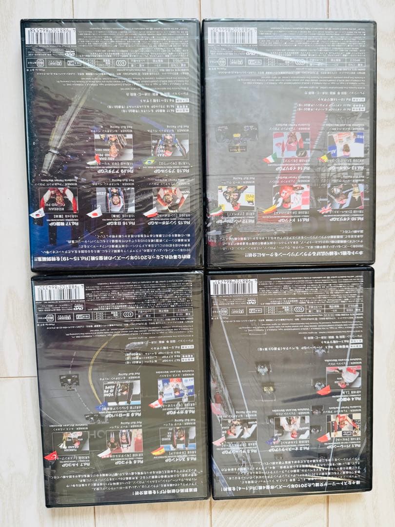 F1 GRAND PRIX 2008～2011 DVD 11本