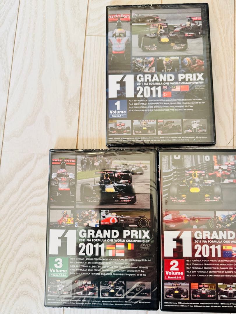 F1 GRAND PRIX 2008～2011 DVD 11本