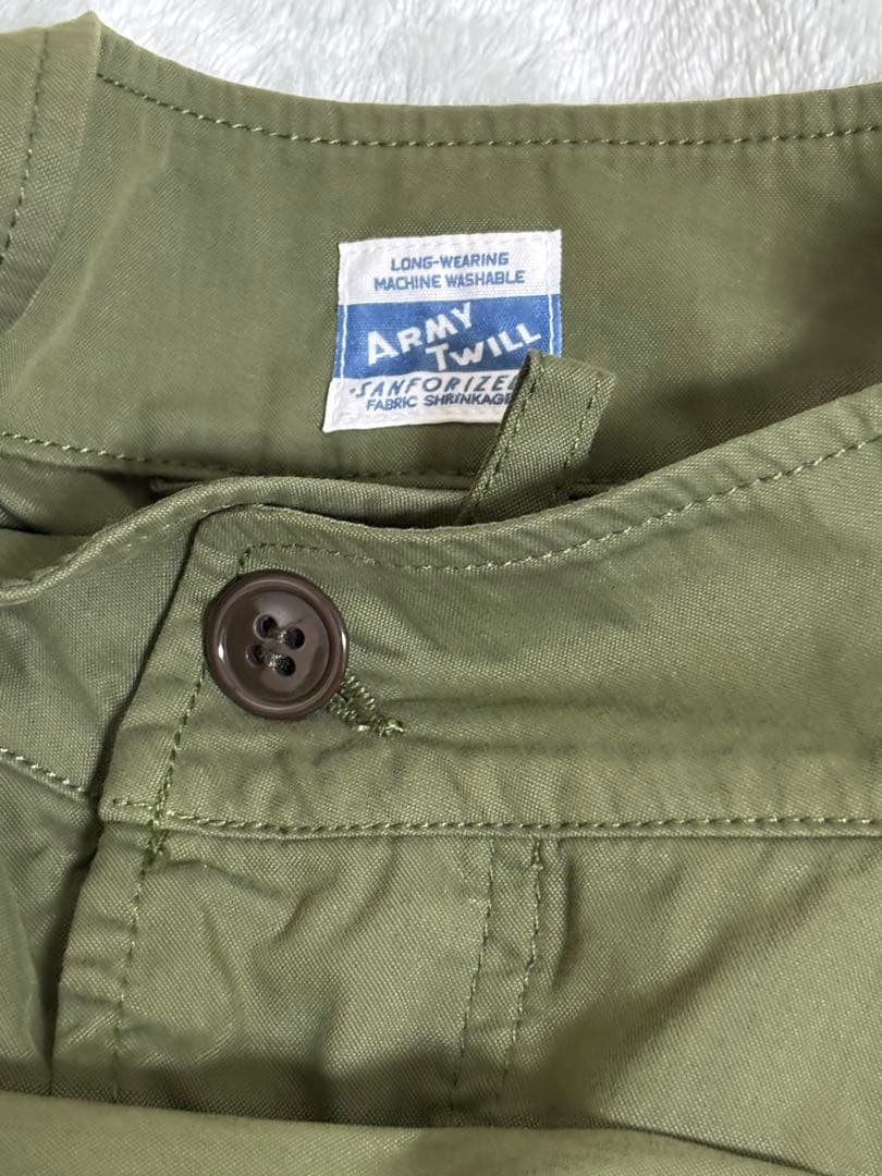ARMY TWILL アーミーツイル フィッシュテールコート　ミリタリー