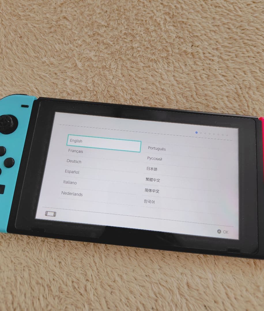 Nintendo Switch 本体 青オレンジ Joy-Con付き