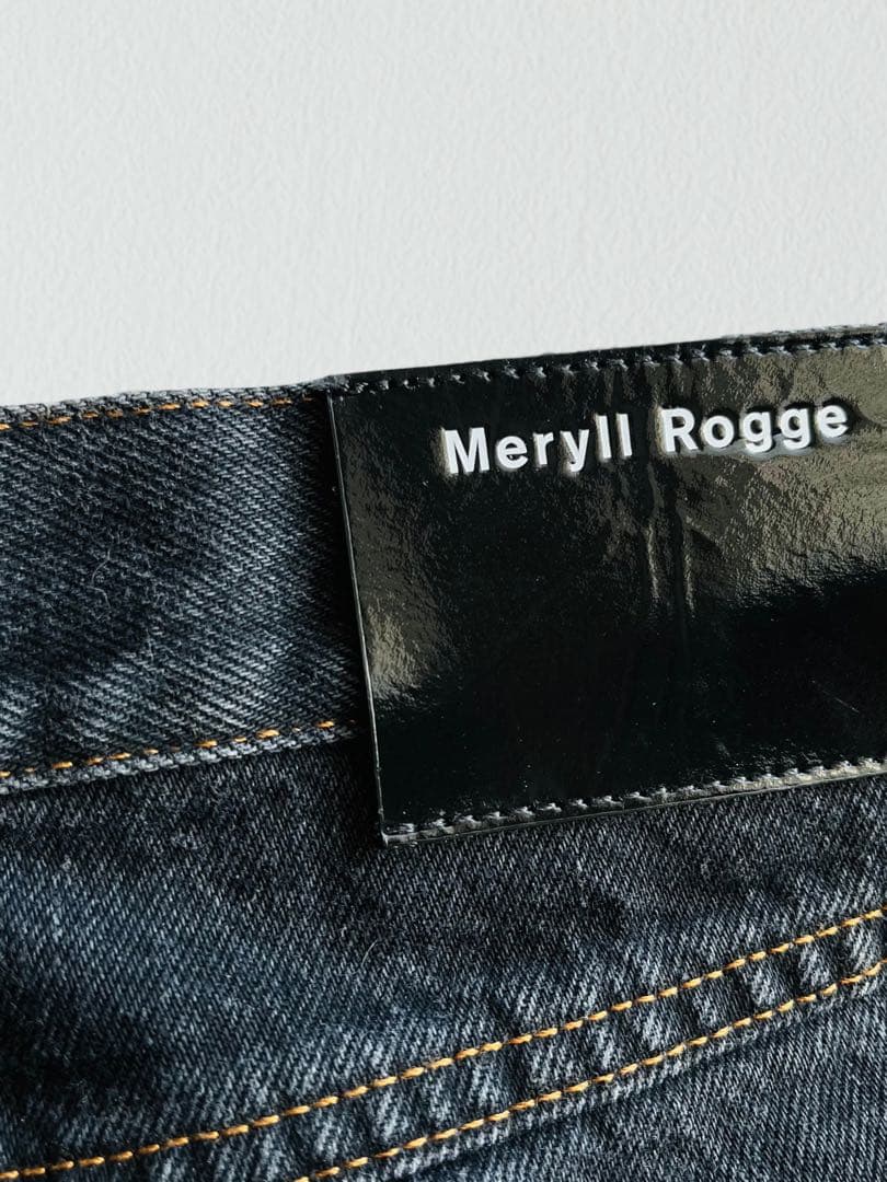 MERYLL ROGGE メリルロッゲ デニム パンツ風 スカート 38