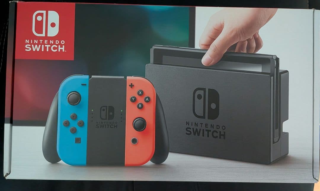 Nintendo Switch ネオンブルー・レッド　本体　中古