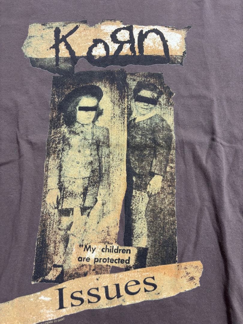 第一弾★Korn Issues Tシャツ★ Travis scott着用モデル