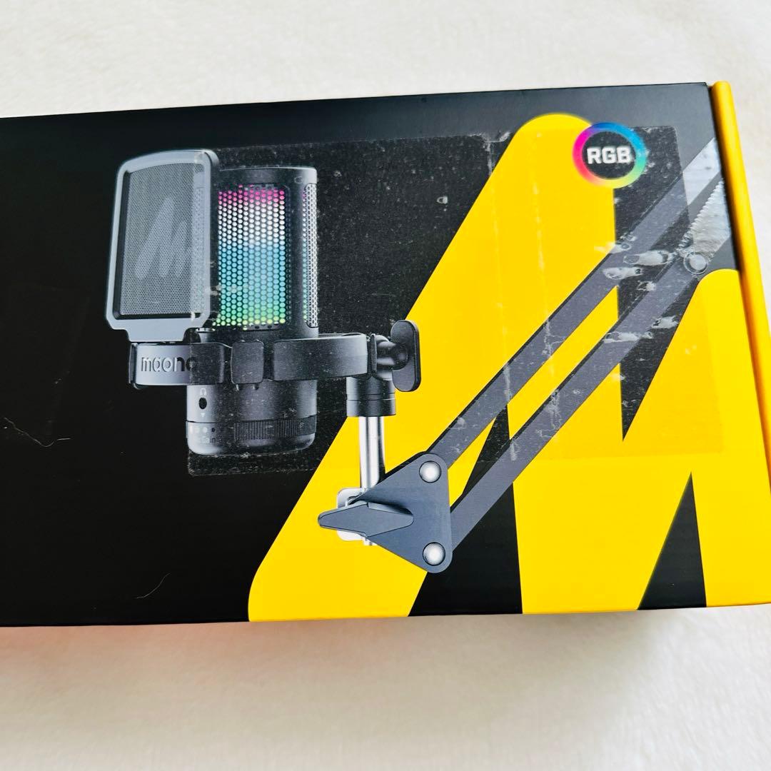 【新品未開封】MAONO USB コンデンサーマイク ゲーム実況 ライブ配信