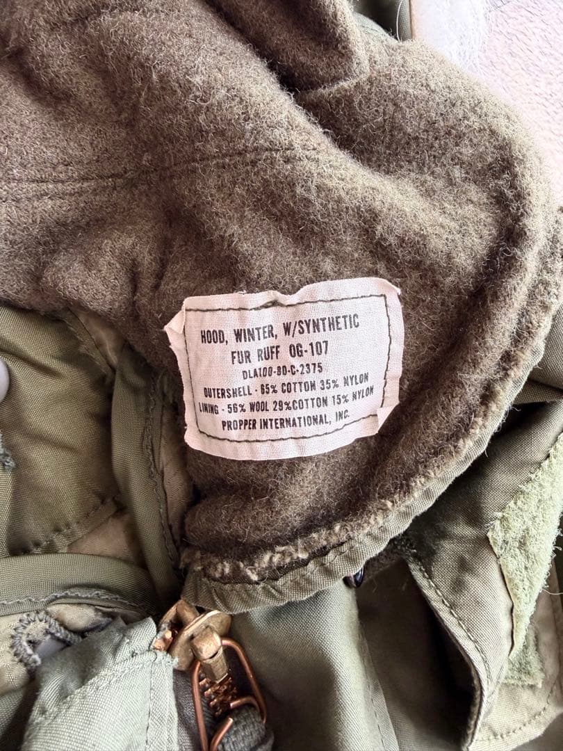 80s US ARMY フィッシュテール モッズ フルセット デッドストック M