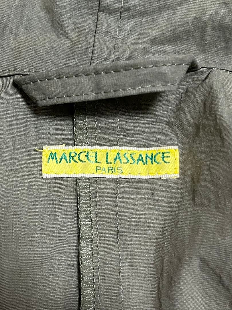 【イタリア製】マルセルラサンス ナイロン モッズコート カーキ