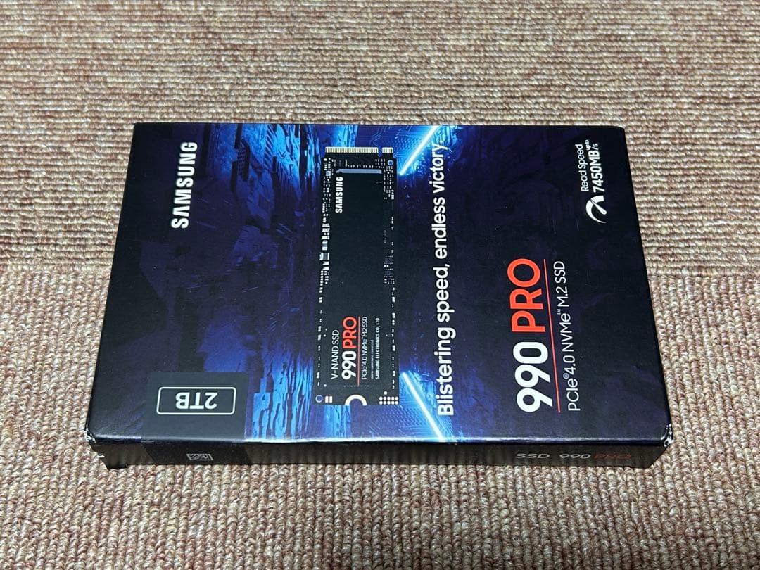ジ*ス様 未使用 Samsung 990 PRO m.2 NVMe SSD 高速
