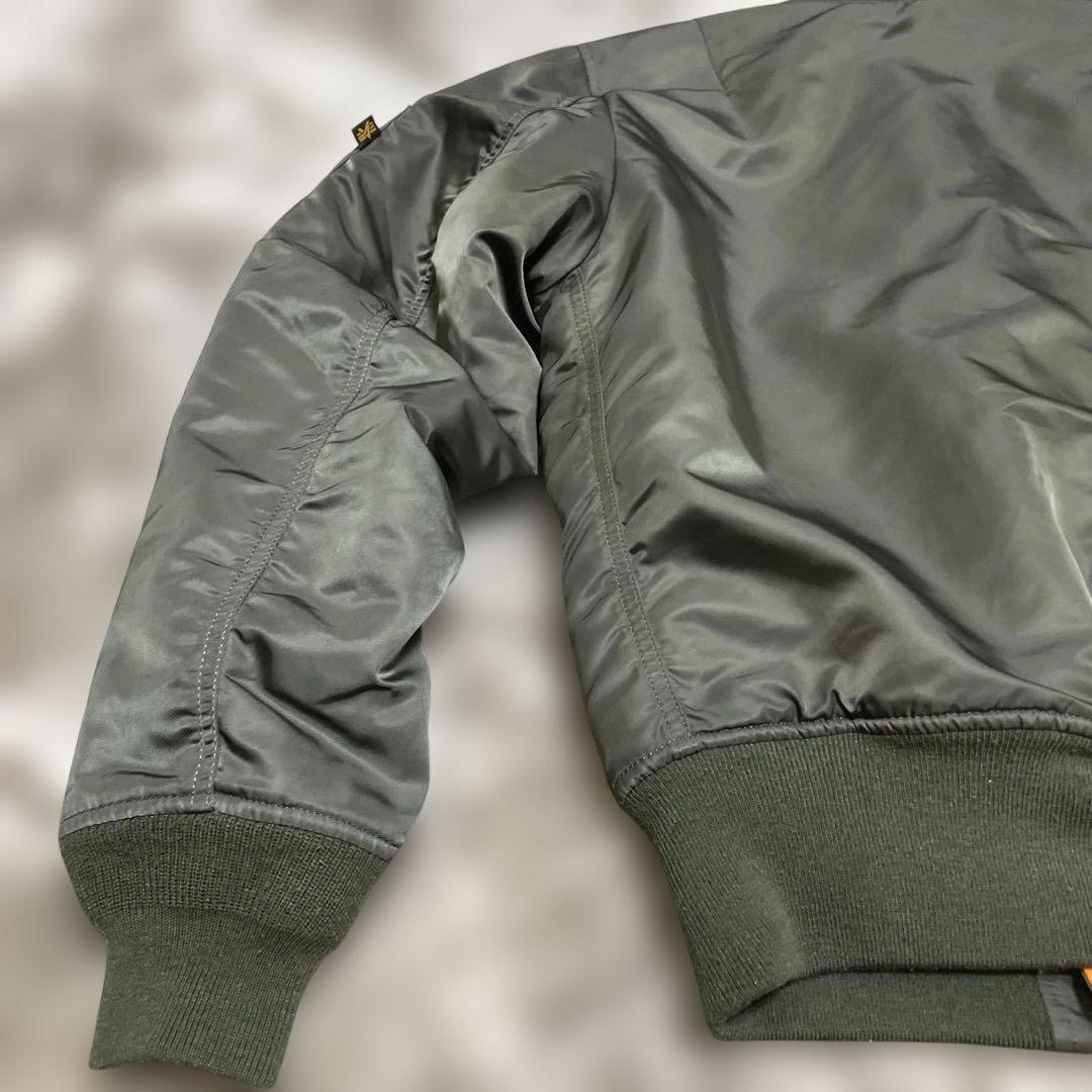 す*み様 Alpha Industries ma-1フライトジャケット セージグ