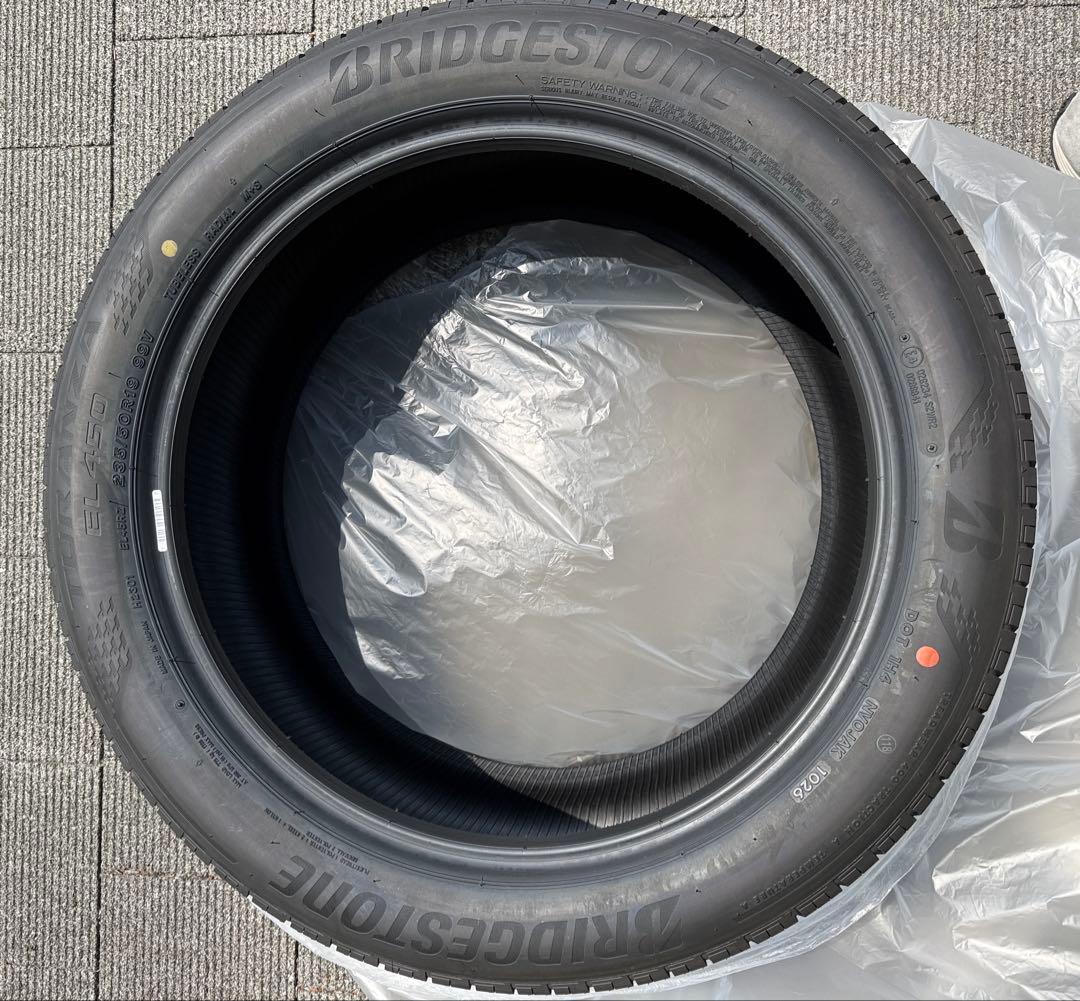 2026年製 新車外し ブリヂストン 235/50R/19 4本セット