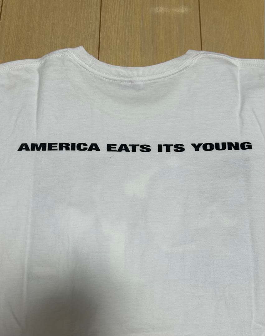 トップス Supreme America Eats Its Young Tee nas