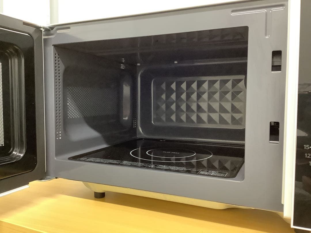 東芝 電子レンジ 2021年製 ER-WM17(W) フラット式 ヘルツフリー
