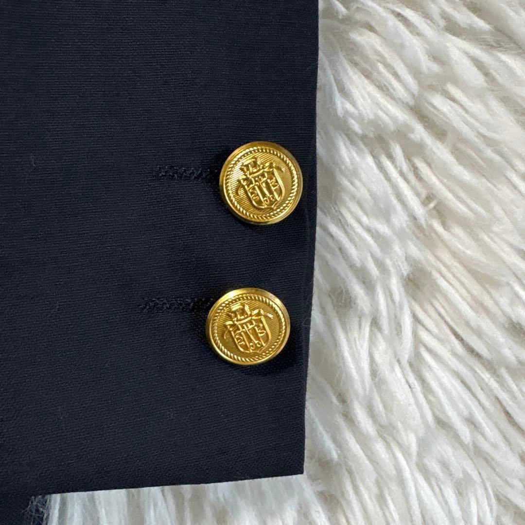 美品✨　ジェイプレス 紺ブレ PEPPIN MERINO 金ボタン A4
