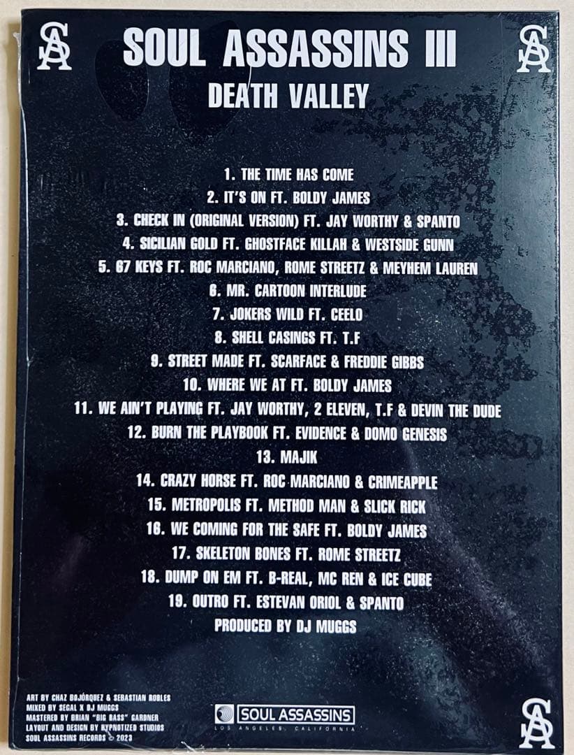 洋楽 DJ Muggs - SA 3 DEATH VALLEY DELUXE CD