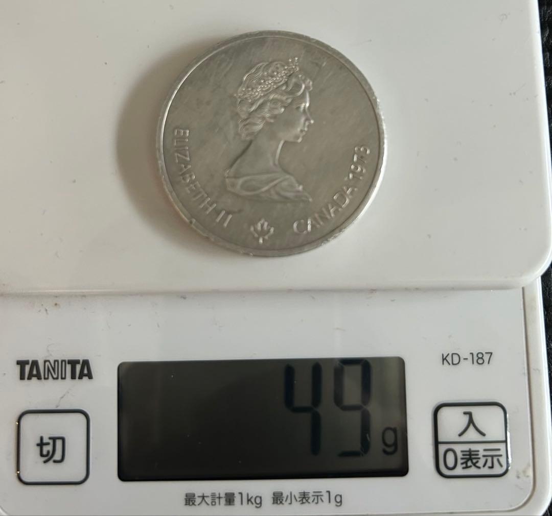 1976年 モントリオール オリンピック 銀貨10ドル 記念硬貨