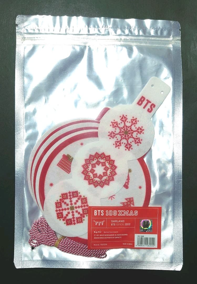 BTS 防弾少年団 SHIBUYA 109 XMAS クリスマス ガーランド