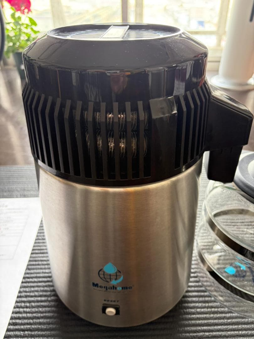 Mega メガキャット 蒸留水器・ガラス容器セット