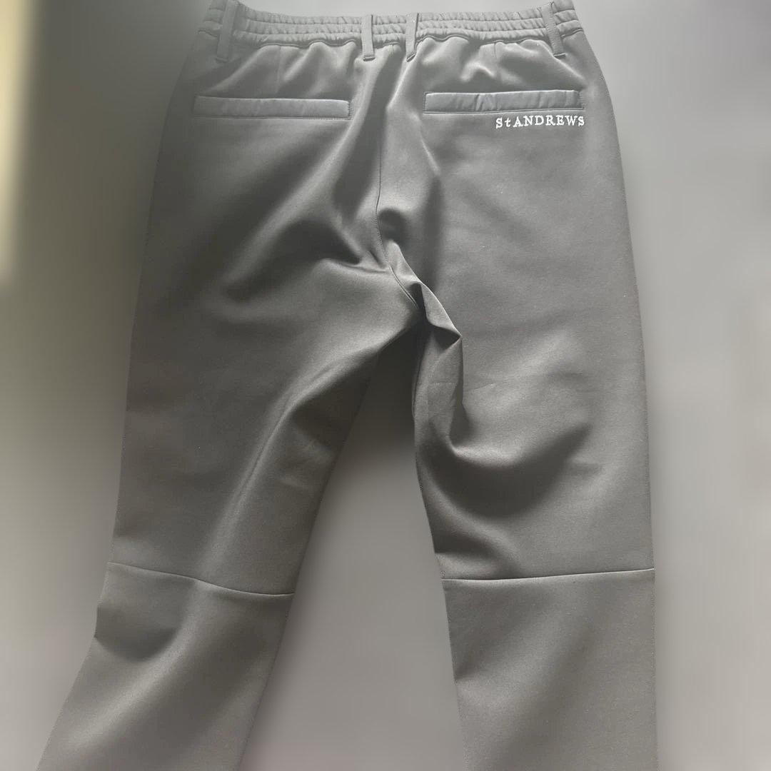 20日迄￥8,000→¥7,000【新品未使用】St Andrews 黒パンツ