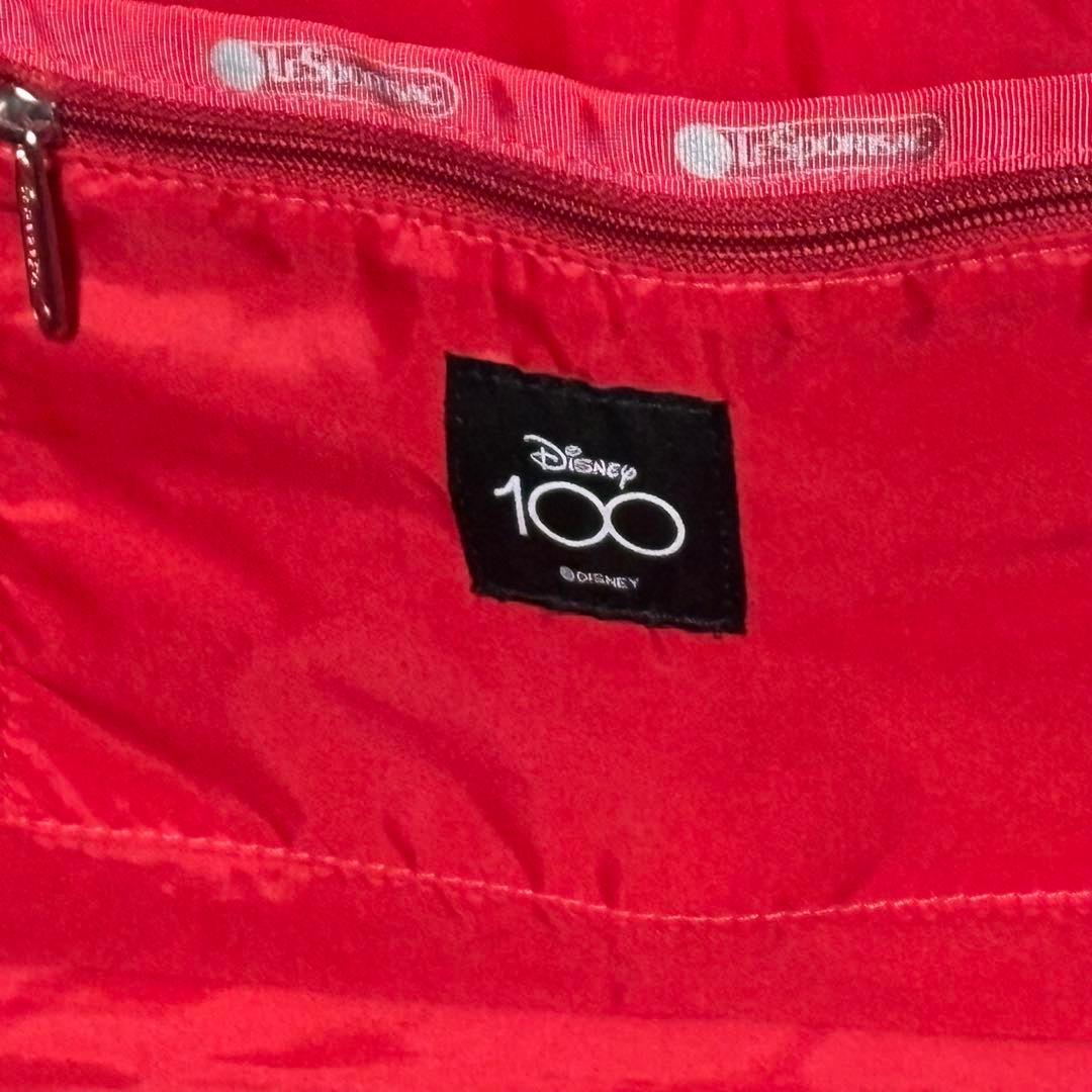 【美品】レスポートサック　ラージウィークエンダー　ディズニー100チームミッキー