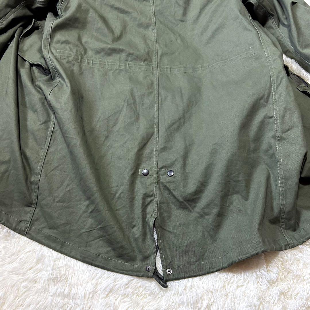 【極美品・未使用級】HARE　モッズコート　カーキ　Mサイズ